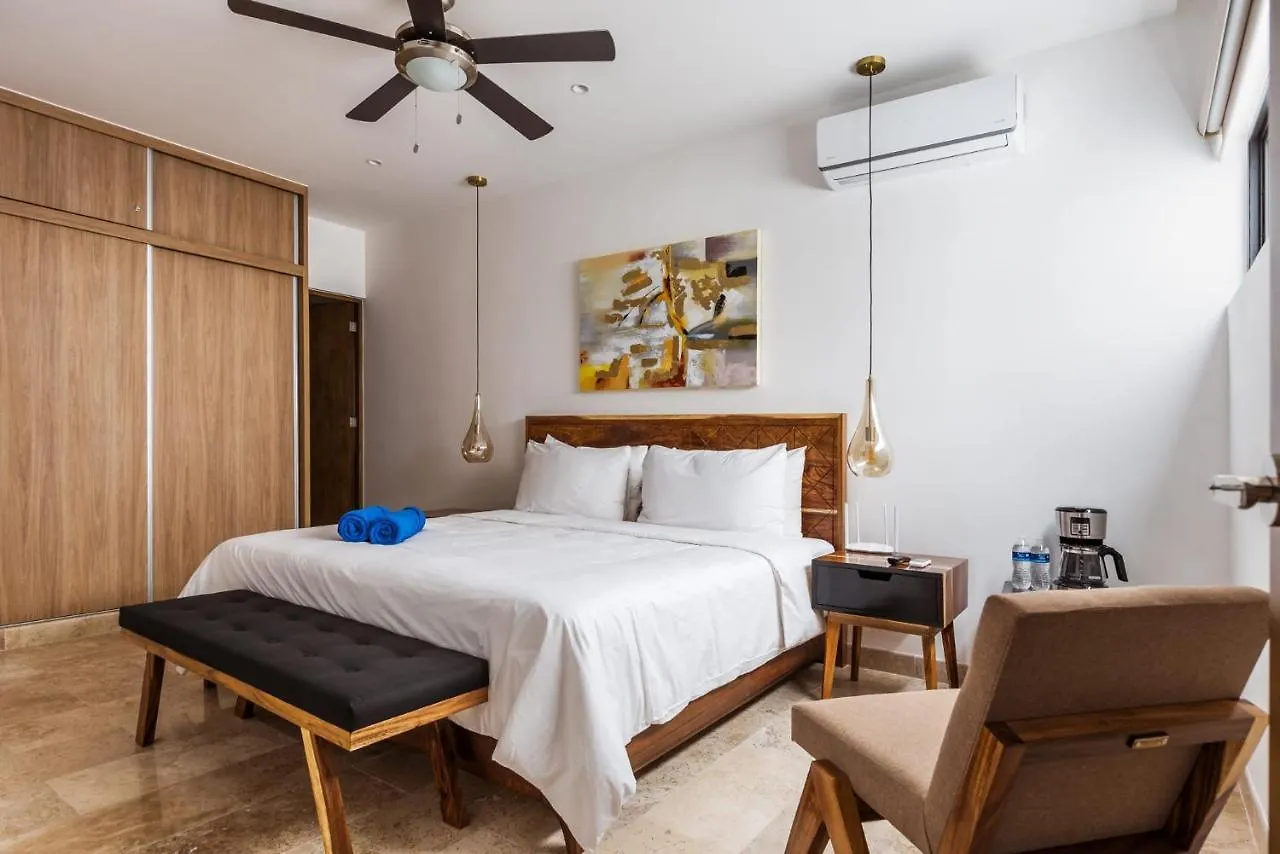2Br In Top Location, Condo Ipana Brand New, High Speed Wifi, 3 Rooftop Pools, Gym And Rooftop Bar With Ocean View Playa del Carmen 0*,  Mexico