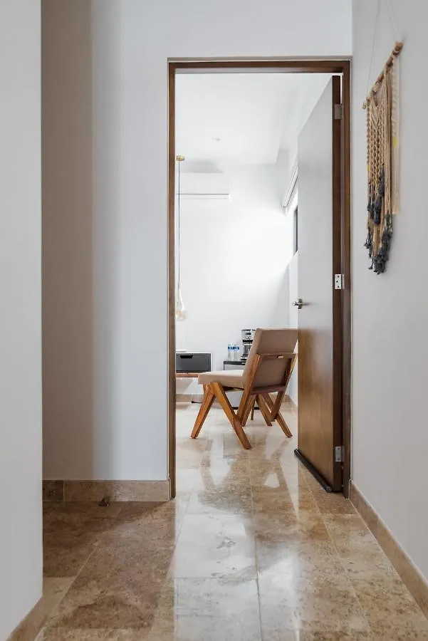 2Br In Top Location, Condo Ipana Brand New, High Speed Wifi, 3 Rooftop Pools, Gym And Rooftop Bar With Ocean View Playa del Carmen Apartment